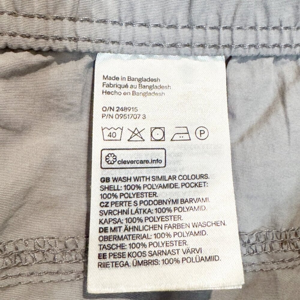 H&M Mens Gray‎ Shorts Size XL - Picture 6 of 8